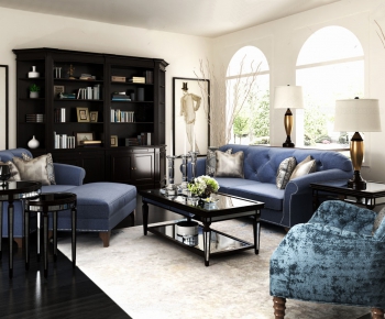American Style A Living Room-ID:601904185