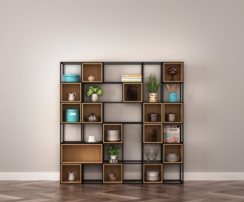 Industrial Style Shelving-ID:422399792