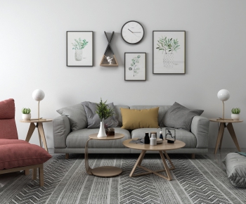 Nordic Style Sofa Combination-ID:207916854