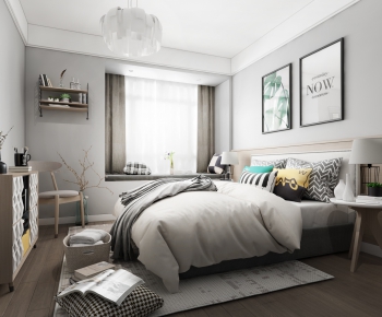 Nordic Style Bedroom-ID:416249318