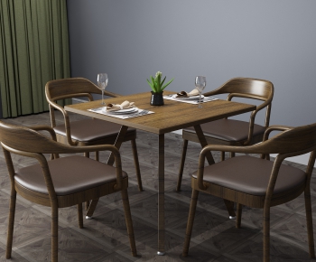 New Chinese Style Dining Table And Chairs-ID:711461552