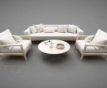 New Chinese Style Sofa Combination-ID:549996667