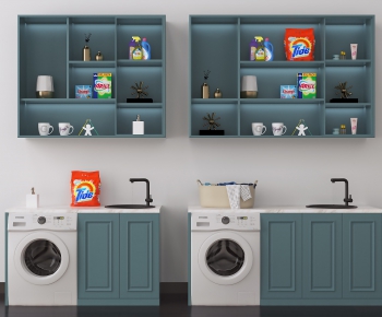 Modern Laundry Cabinet-ID:259766133