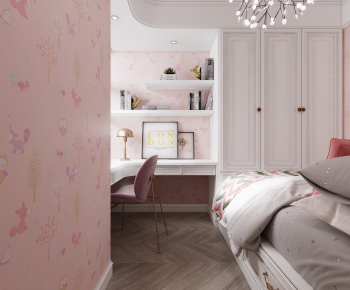 American Style Girl's Room Daughter's Room-ID:985332286