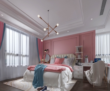 Nordic Style Bedroom-ID:462346716