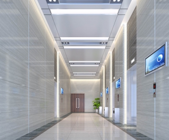 Modern Corridor/elevator Hall-ID:949782376