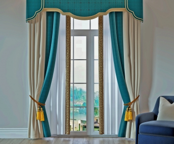 New Chinese Style The Curtain-ID:725512725