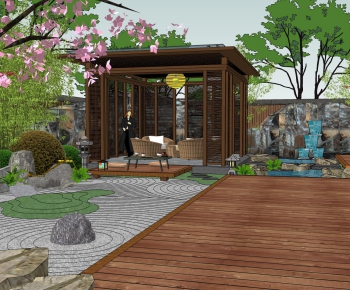 New Chinese Style Courtyard/landscape-ID:192098998