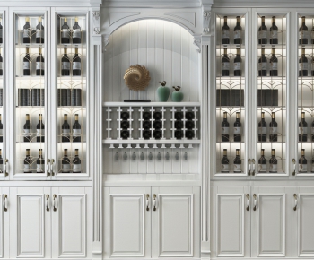 European Style Wine Cabinet-ID:327108227