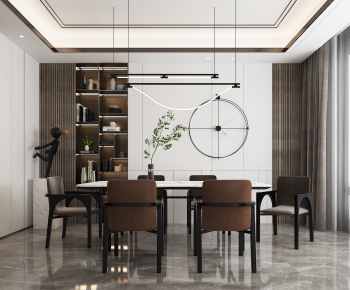 Modern Dining Room-ID:593970668