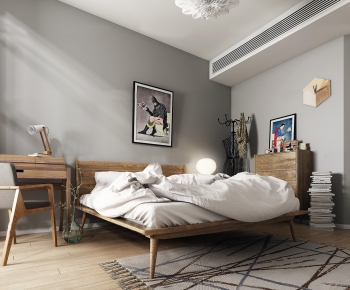 Nordic Style Bedroom-ID:995188278