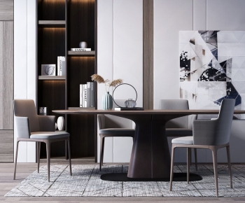 Modern Dining Table And Chairs-ID:387878583