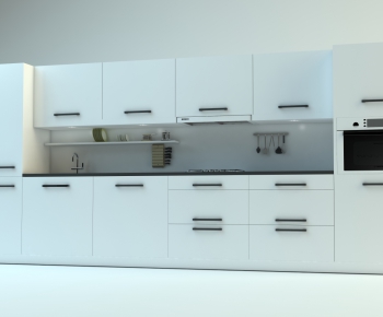 Modern Kitchen Cabinet-ID:406045217