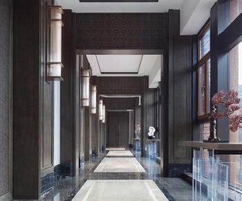 New Chinese Style Hotel Space-ID:573168347