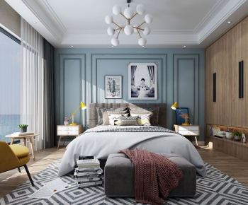 Nordic Style Bedroom-ID:702778983