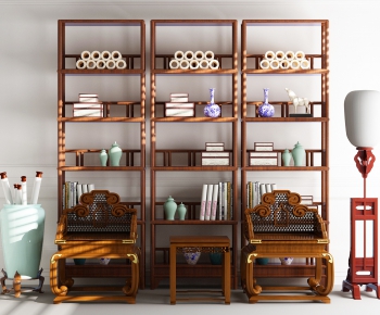 New Chinese Style Antique Rack-ID:529866314