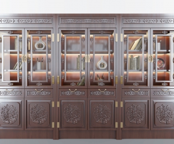 Chinese Style Bookcase-ID:805223759