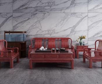 Chinese Style Sofa Combination-ID:905277324