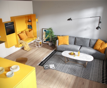 Modern A Living Room-ID:328002334