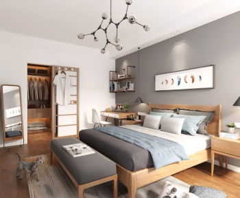 Nordic Style Bedroom-ID:830660711