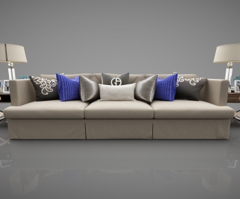 Modern Three-seat Sofa-ID:948359782