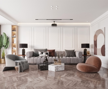 Modern A Living Room-ID:113366127