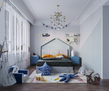 Nordic Style Children's Room-ID:401746483