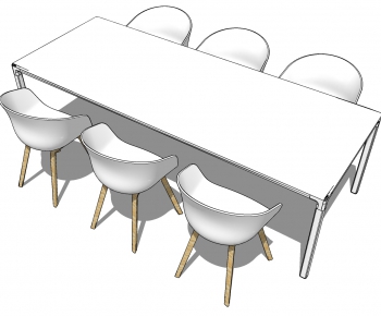 Modern Conference Table-ID:664303945