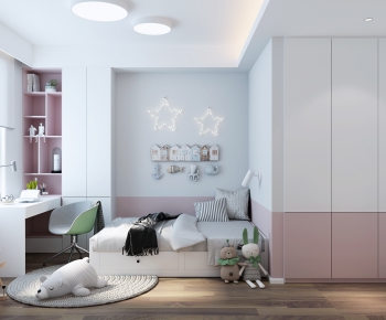 Nordic Style Girl's Room Daughter's Room-ID:538499187