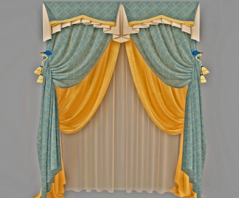 New Chinese Style The Curtain-ID:427741212