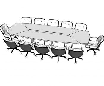Modern Conference Table-ID:512322178