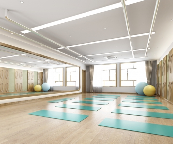 New Chinese Style Yoga Room-ID:107253864