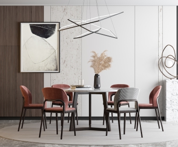 Modern Dining Table And Chairs-ID:963201361