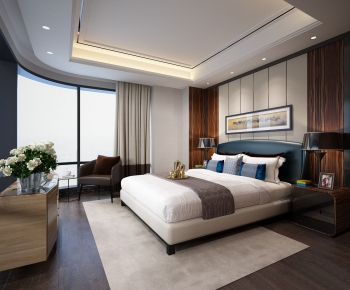 Modern Hong Kong Style Bedroom-ID:986276534