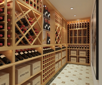 Modern Wine Cellar/Wine Tasting Room-ID:998241655