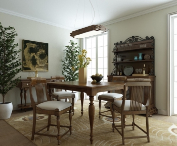 American Style Dining Room-ID:746476178