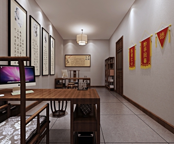 New Chinese Style Medical Space And Cultural Space-ID:910041456