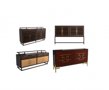 New Chinese Style TV Cabinet-ID:837211317