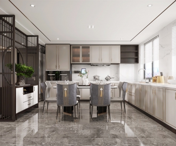 New Chinese Style Open Kitchen-ID:665255226