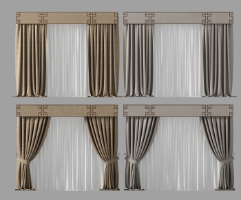 New Chinese Style The Curtain-ID:110578863