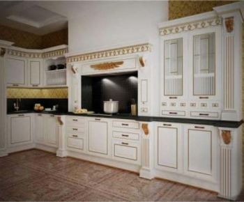 European Style Kitchen Cabinet-ID:721087687