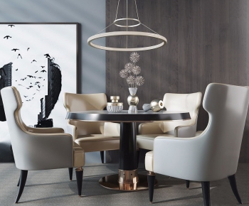 Modern Dining Table And Chairs-ID:380349273