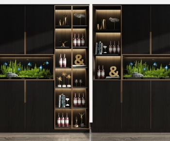 Modern Wine Cabinet-ID:881023767