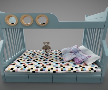 Modern Child's Bed-ID:271256483
