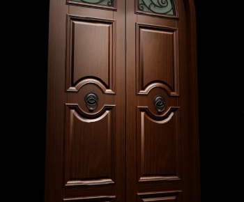 Modern Solid Wood Door-ID:222313132