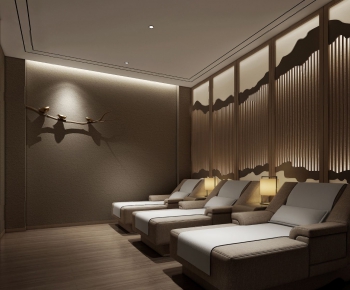 New Chinese Style Bedroom-ID:599292594