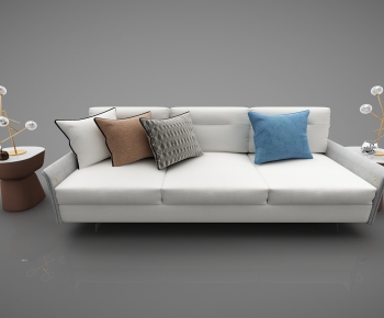 Modern Three-seat Sofa-ID:489212744