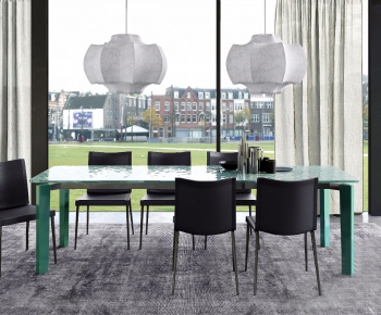 Modern Dining Table And Chairs-ID:103397488