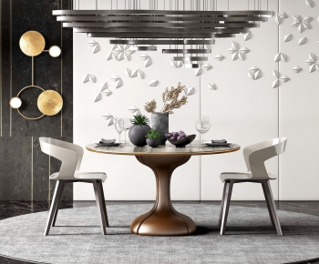 Nordic Style Dining Table And Chairs-ID:553283963