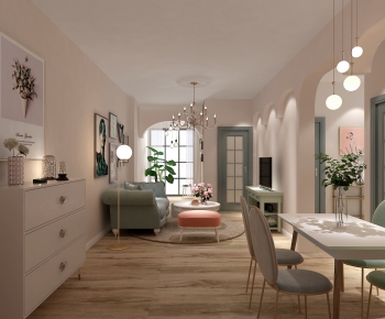 Nordic Style Dining Room-ID:346169518